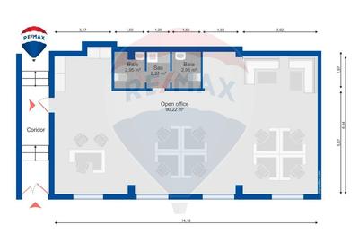 Spațiu comercial open space de vânzare, 102 mp, ultracentral, Oradea - 3