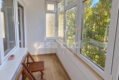 Centru Galați – 2 camere renovate, mobilate, cu balcon și boxă - 3