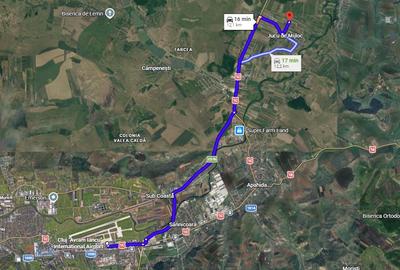 Teren intravilan 6.200 mp de vânzare – strada Panselutelor, Jucu, județul Cluj - 3