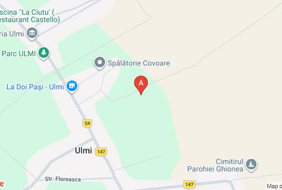 Teren Construcții intravilan de 3600 mp, în Ulmi