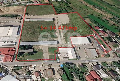 Teren Construcții intravilan de 34473 mp, în Mărgineni