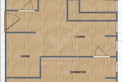 Apartament 1 camera mobilat si utilat modern, zona Manastur - 7