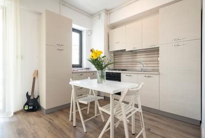 Garsoniera tip open space in bloc solid si modern - 6