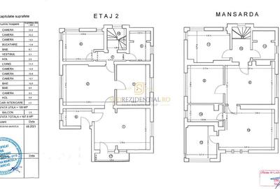 Apartament tip duplex, ideal birouri, 7 camere, Zona Parcul Carol - 8