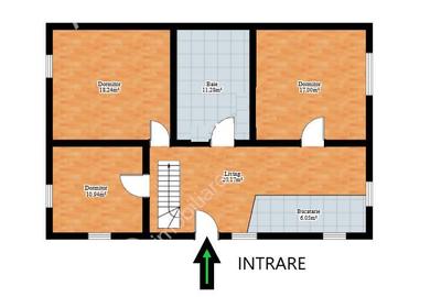 Casa 6 camere decomandate curte 130 mp in Selimbar - 5