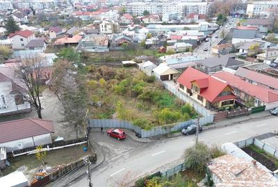 Teren 1.616 mp, D=28 ml, central zona case, autorizatie 3 cladiri P+2 - 4