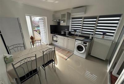 Garsoniera 45 mp (FACTURI INCLUSE), curte+ foisor, parcare - 1