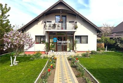 Casa superba 4 cam, mobilata, teren 509 mp, terasa, Lunca Cetatuii Iasi - 1