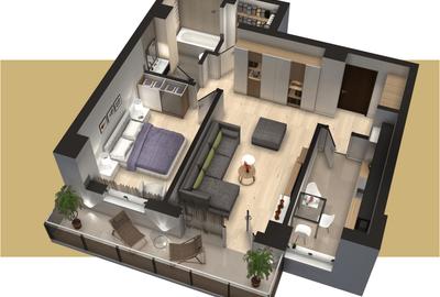 Apartament cu 2 camere intabulat Conest Residence Cod oferta 162153 - 1