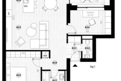 Renting Bucharest | 3 room apartment | Pipera | Parking - 9
