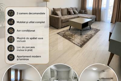 Apartament 2 camere decomandat de vânzare | Mobilat și utilat | Parcare inclusa - 1