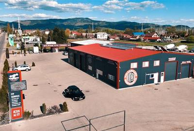Imobil industrial - service auto complet echipat (Gheorgheni, str. Kossuth Lajos - 4