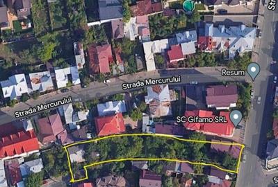 Teren Construcții intravilan de 1241 mp, în Central