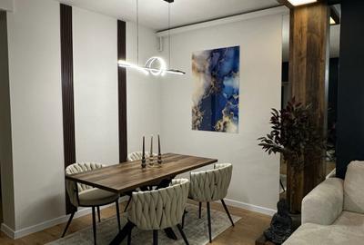 Apartament cu 2 camere semidecomandat, mobilat în Pipera