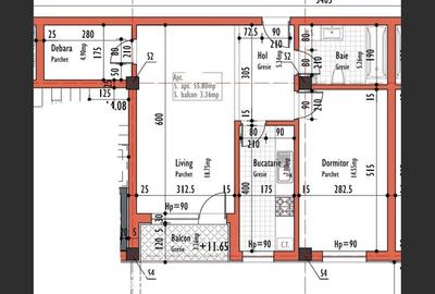 Apartament cu 2 camere decomandat, mobilat în Dâmbul Rotund
