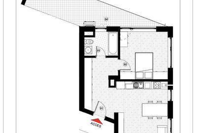 Tomis Plus - Celine Elegance - Vânzare apartament cu 2 camere cu vedere la Lac! - 10