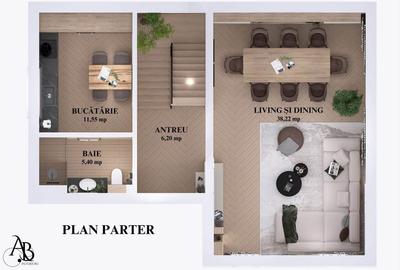 Casă individuală nZEB, 194 mp utili, teren 468 mp, Dezmir - 8