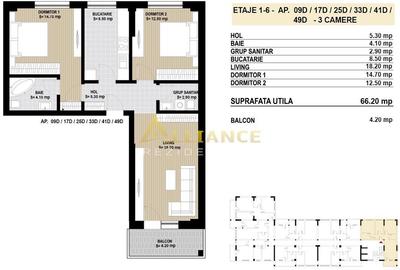 Apartament 3 camere Sector 4 - 6