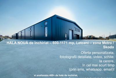 Spațiu industrial, 1171 mp în Exterior Vest