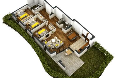 In inima Timisoarei, apartament cu terasa si gradina generoasa de aproape 100mp - 2