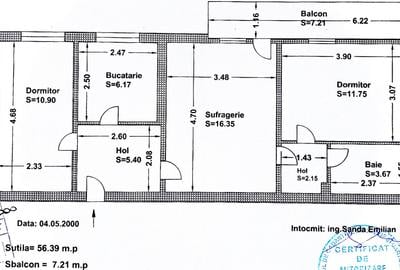 APARTAMENT 3 CAMERE DE VÂNZARE – BULEVARDUL REPUBLICII | ETAJ 1 - 7