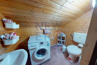 Vilă parter-pod mansardat, teren-grădină matură, de vânzare Tamași-/Corbeanca - 17