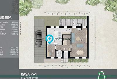 Vila 5 camere Pipera | 2 parcari | gradina - 20