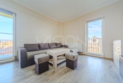 Apartament cu 2 camere semidecomandat, mobilat în Central