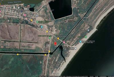 Teren Sulina - Pozitie Excelenta - 380V + apa curenta - 1