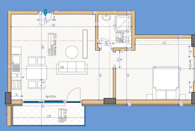 Apartament 2 camere, finisat la cheie – Mamaia Sat - 1