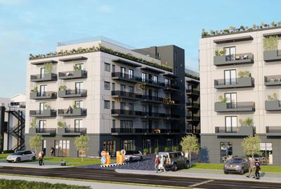 Apartament cu 2 camere de vanzare, parcare subterana si acces metrou