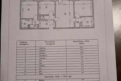 Vand ap 3 camere semidecomandat  Sos.Pantelimon - 11