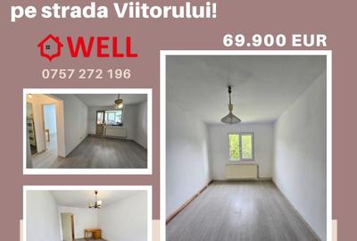 Apartament cu 3 camere de vânzare în Sfântu Gheorghe, pe strada Viitorului! - 1