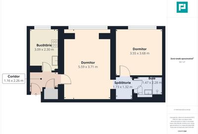 Apartament 2 camere  + garaj la Podgoria - 8