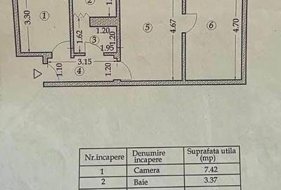 3 Camere Semidecomandat Zona Tomis Nord- Al.Margaritarelor - 9