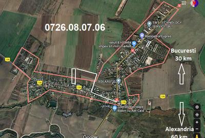 Vand teren Gorneni/Iepuresti/Giurgiu 3700 intravilan + 3400 extravilan - 1