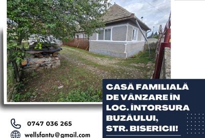 Casă familială de vânzare în loc. Întorsura Buzăului, str. Bisericii! - 1