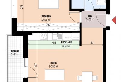 2 Camere | Bragadiru | Soseaua Alexandriei | Bloc Nou | - 6