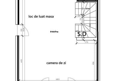 Casa tip duplex finisata, teren 380 mp, Dezmir zona str Criseni - 5