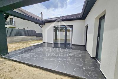 Casa individuala pe un singur nivel - 120 mp, teren 390 mp - 8