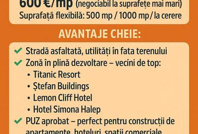 MAMAIA NORD LOTURI CU VEDERE LA MARE ,MIN 500MP - 3