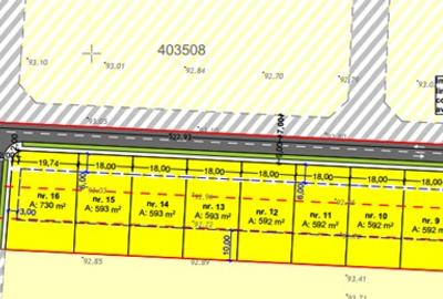 Com. 0% - Bucovat - Teren INTRAVILAN - Su: 750-880mp - 2