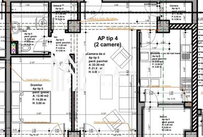 Apartament | 2 camere | 66,45 MPU  | 2 Balcoane | Veterani - 6