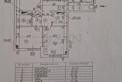 REA1021248 Apartament 4 camere bloc monolit l Unirii - 16