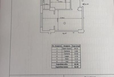 Apartament cu 3 camere, bloc nou - Rediu - Crystal Residence - 9