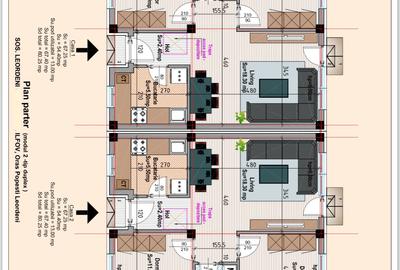 Casa  pe parter 3 cam+Pod.Teren 210mp. - 19