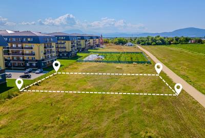 Teren intravilan 1.276 mp de vânzare – Sanpetru, Str. Drumul cu Plopi - 1