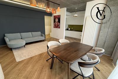 Apartament cu 2 camere semidecomandat, mobilat în Barbu Văcărescu