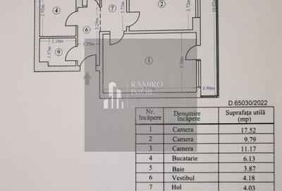 Apartament 3 camere, Tineretului/P-ta Norilor, renovat, mobilat - 9