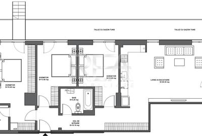 4 camere decomandat cu curte Ultracentral - 10